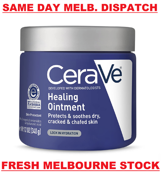 CeraVe Healing Ointment with Hyaluronic Acid - Protect & Repair Dry Skin 340g