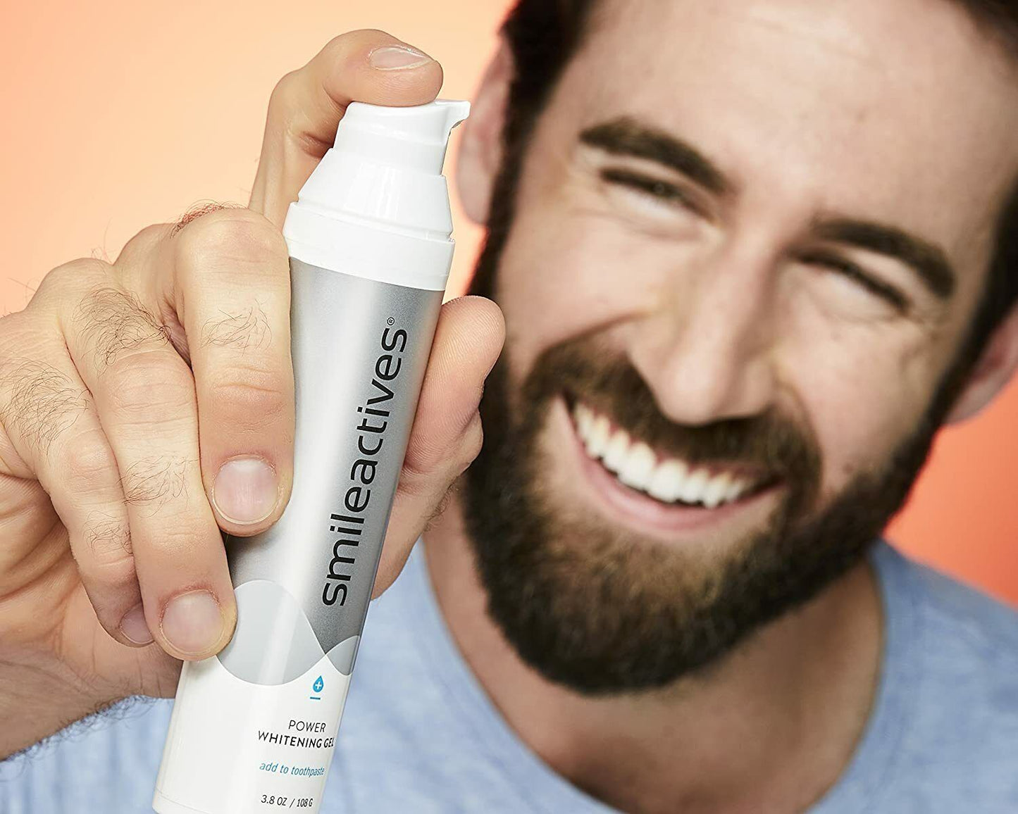 Smileactives Power Teeth Dental Whitening Gel - Whiter & Brighter Smile 30g NEW