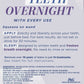 Crest Teeth Whitening Emulsions Overnight PM Express Treatment Apply & Sleep 25g