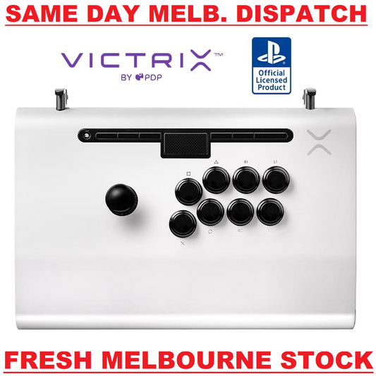 Victrix Pro FS Playstation Arcade Fight Stick Controller for PS5 PS4 PC - WHITE