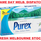 Purex Fabric Softener Tumble Dryer Sheets, Mountain Breeze 40 Pack FRESH STOCK