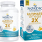 NORDIC NATURALS Ultimate Omega 2X 2150mg EPA/DHA Fish Oil - 180 Soft Gels Lemon