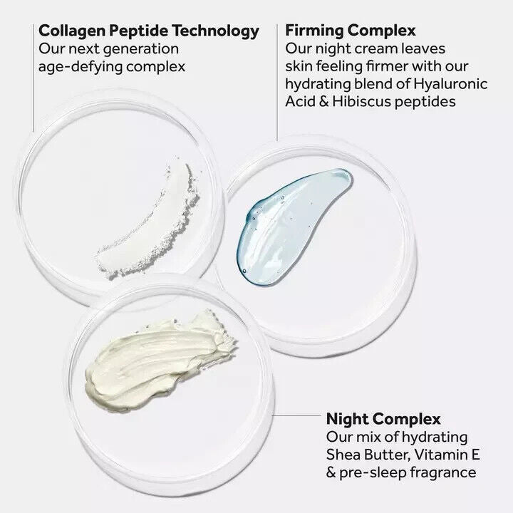 No7 LIFT & LUMINATE Triple Action NIGHT CREAM Anti Wrinkle Skin Firming - 50mL