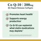NATURE'S BOUNTY CoQ10 200mg Support Heart Health & Blood Pressure - 80 Soft Gels