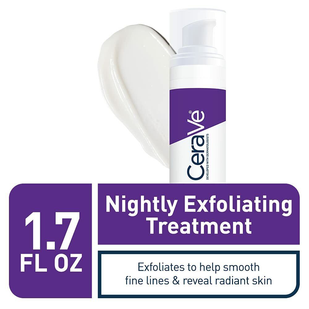 CeraVe Skin Renewing Anti-Aging Nightly Exfoliating Treatment Glycolic Acid 50mL