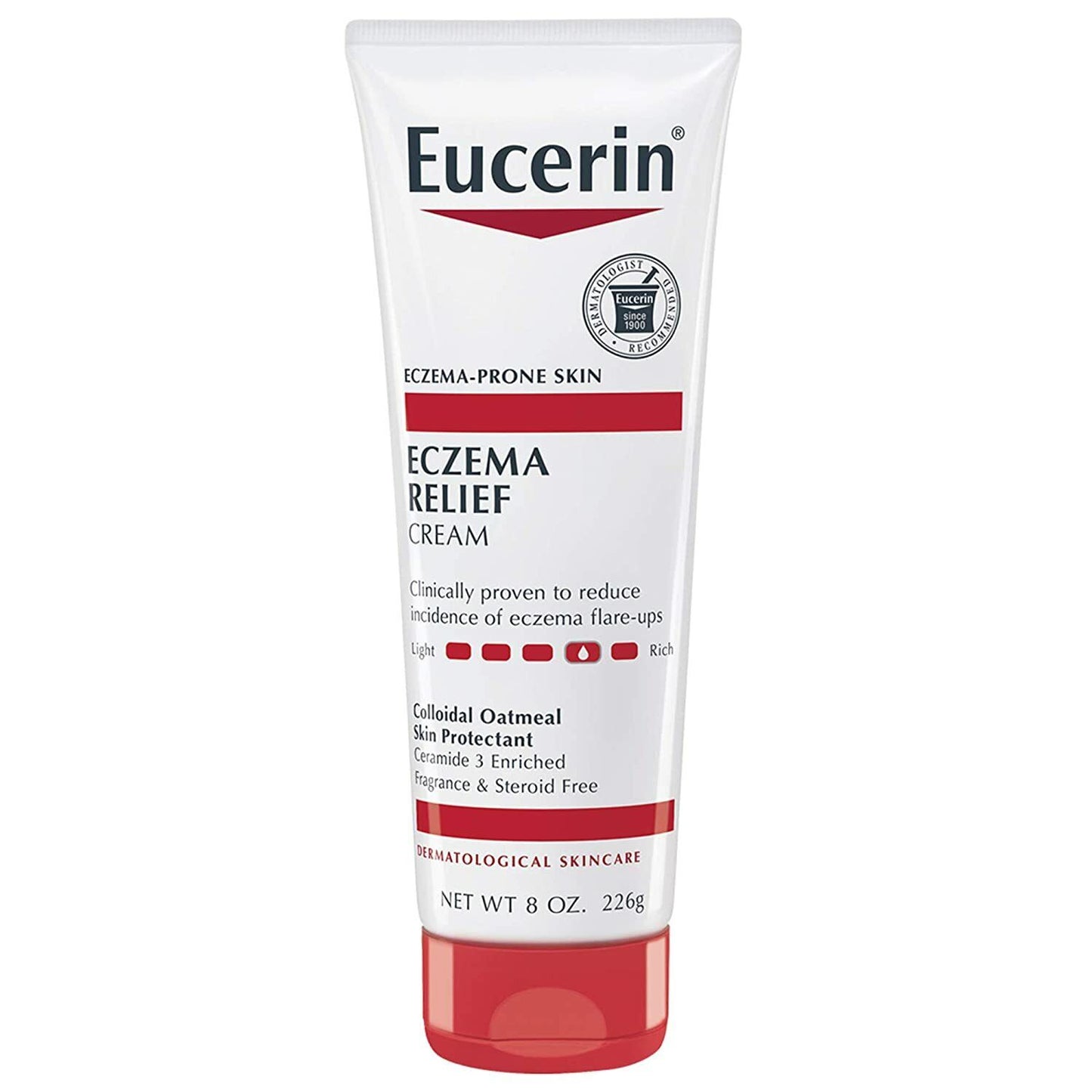 Eucerin Eczema Relief Body Creme Cream Dry Itchy Skin 226g BRAND NEW & SEALED