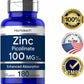 Horbaach Zinc Picolinate 100mg 180 Caps ENHANCED ABSORPTION - FREE EXPRESS POST!