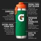 Gatorade Stainless Steel Bottle - DOUBLE WALL INSULATION BPA FREE 768mL - WHITE