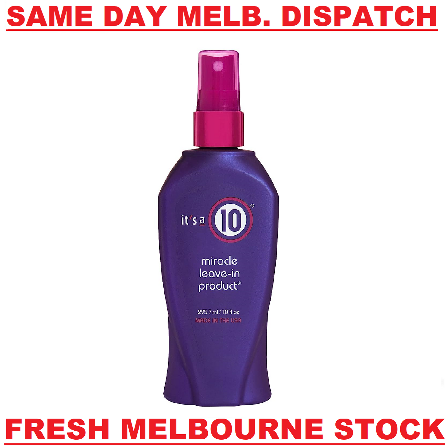 It's a 10 Haircare - Miracle Leave-In Product Nourishing Hair Treatment - 295mL