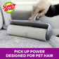 Scotch Brite Extra Sticky LARGE Surface Pet Hair Roller Fluff Remover 60 Sheets