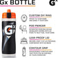 Gatorade Gx Sports Drink Bottle EASY GRIP LEAK PROOF BPA FREE 887mL - NAVY BLUE