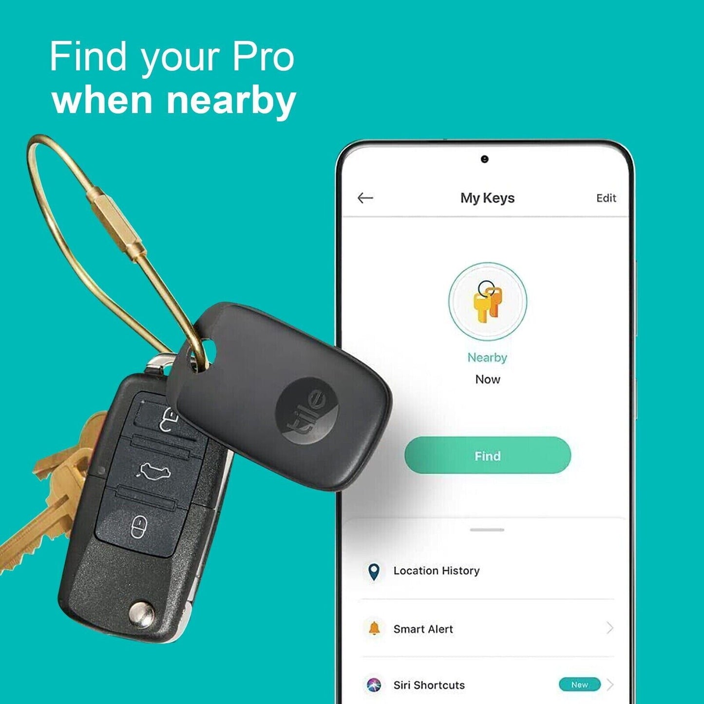 Tile Pro (2022) 4 PACK Bluetooth Item Tracker Keys Finder Pet Bag - FREE EXPRESS