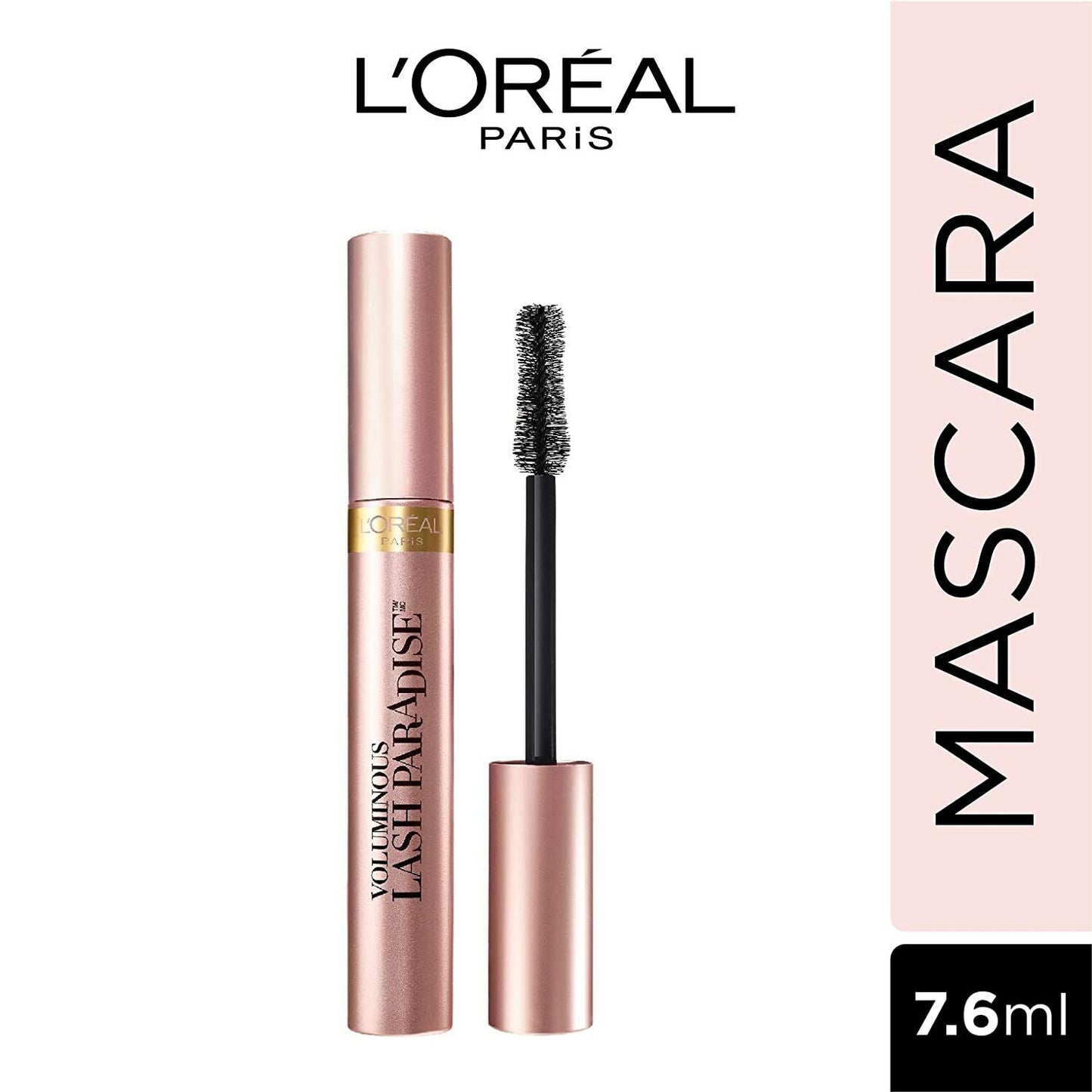 L'Oreal Voluminous Lash Paradise Mascara 7.6 mL - Waterproof Blackest Black #204