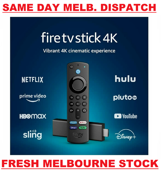 Latest Amazon Fire TV Stick 4K Ultra HD New Gen Alexa Voice Remote Media Player
