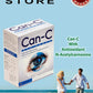 CAN-C Eye Drops Cataract Lubricant with Antioxident N-Acetylcarnosine - 2 x 5mL