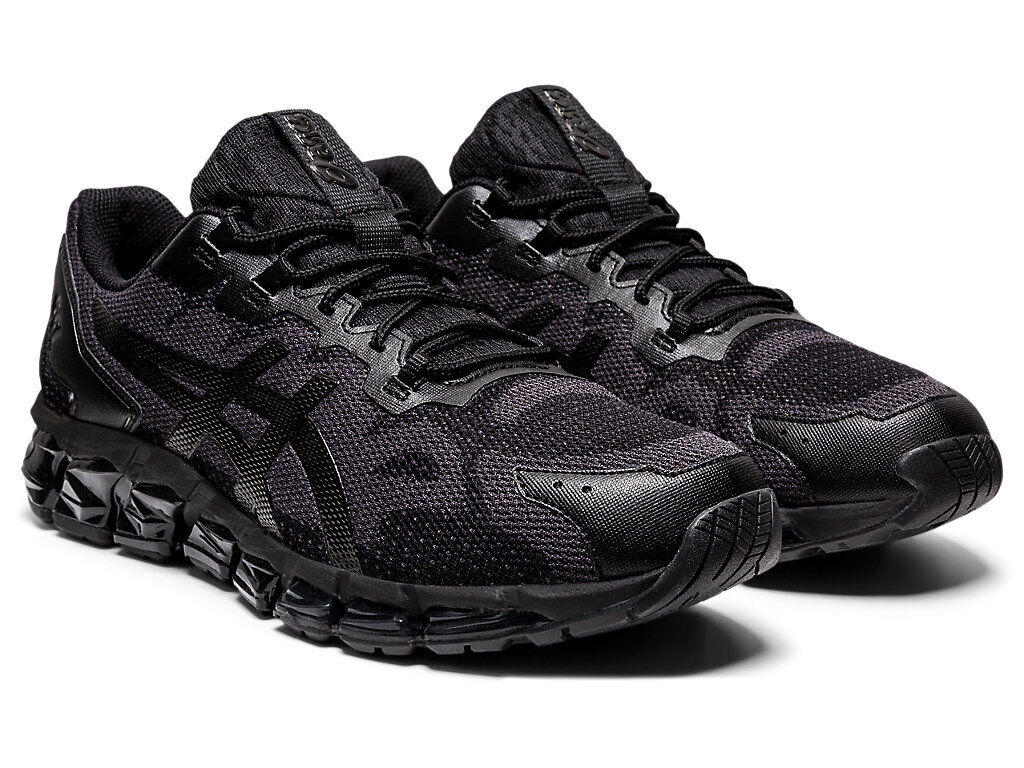 Asics GEL-QUANTUM 360 6 Black Black Mens US 9-11 Training Running Shoes Sneakers