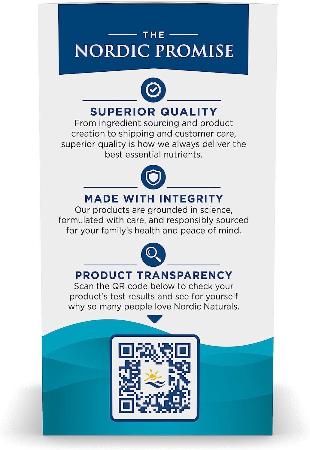 NORDIC NATURALS Omega-3 690mg EPA & DHA Fish Oil - Lemon Flavour - 180 Soft Gels