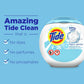 Tide PODS Laundry Detergent Liquid 96 Pacs Capsules Free & Gentle - Scent Free