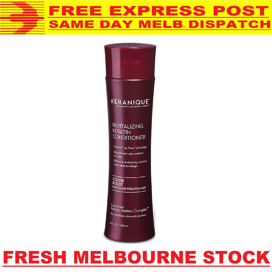 KERANIQUE Keratin Conditioner Hair Regrowth COLOR BOOST 240mL - FREE EXPRESS
