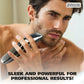 Wahl 2-in-1 Vacuum Trimmer Lithium Ion Beard Shaver Waterproof Rechargeable 9870