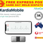 Alivecor KardiaMobile Personal Mobile EKG ECG Monitor Wireless Detects Afib NEW