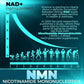 NMN Nicotinamide Mononucleotide 250mg 60 Caps POWERFUL NAD+ BOOSTER ANTI-AGING!