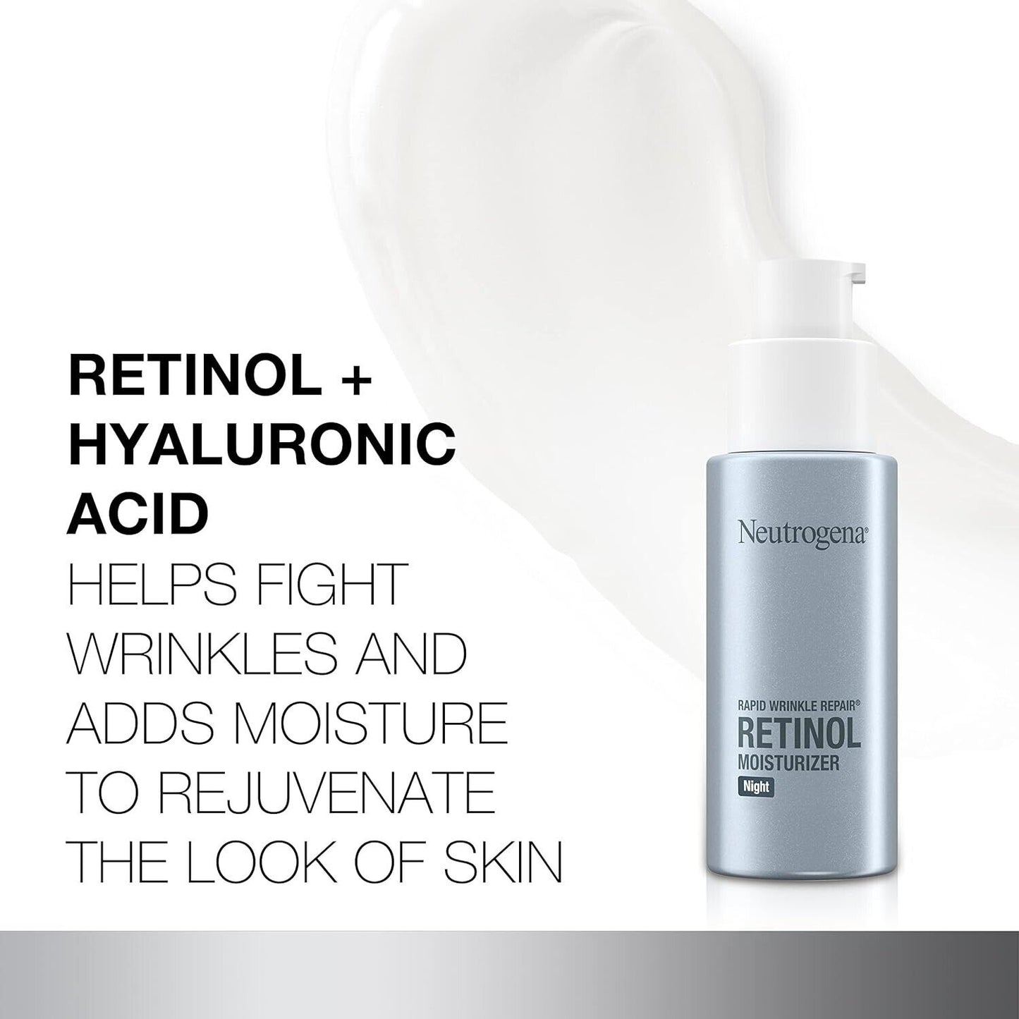 Neutrogena Rapid Wrinkle Repair - Retinol Night Moisturizer Anti Aging - 29mL