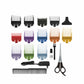WAHL COLOURPRO Cordless Colour Coded Home Haircutting Kit Color Pro Clipper 9649