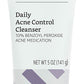 Solimo Daily Acne Control Cleanser Maximum Strength 10% Benzoyl Peroxide 141g
