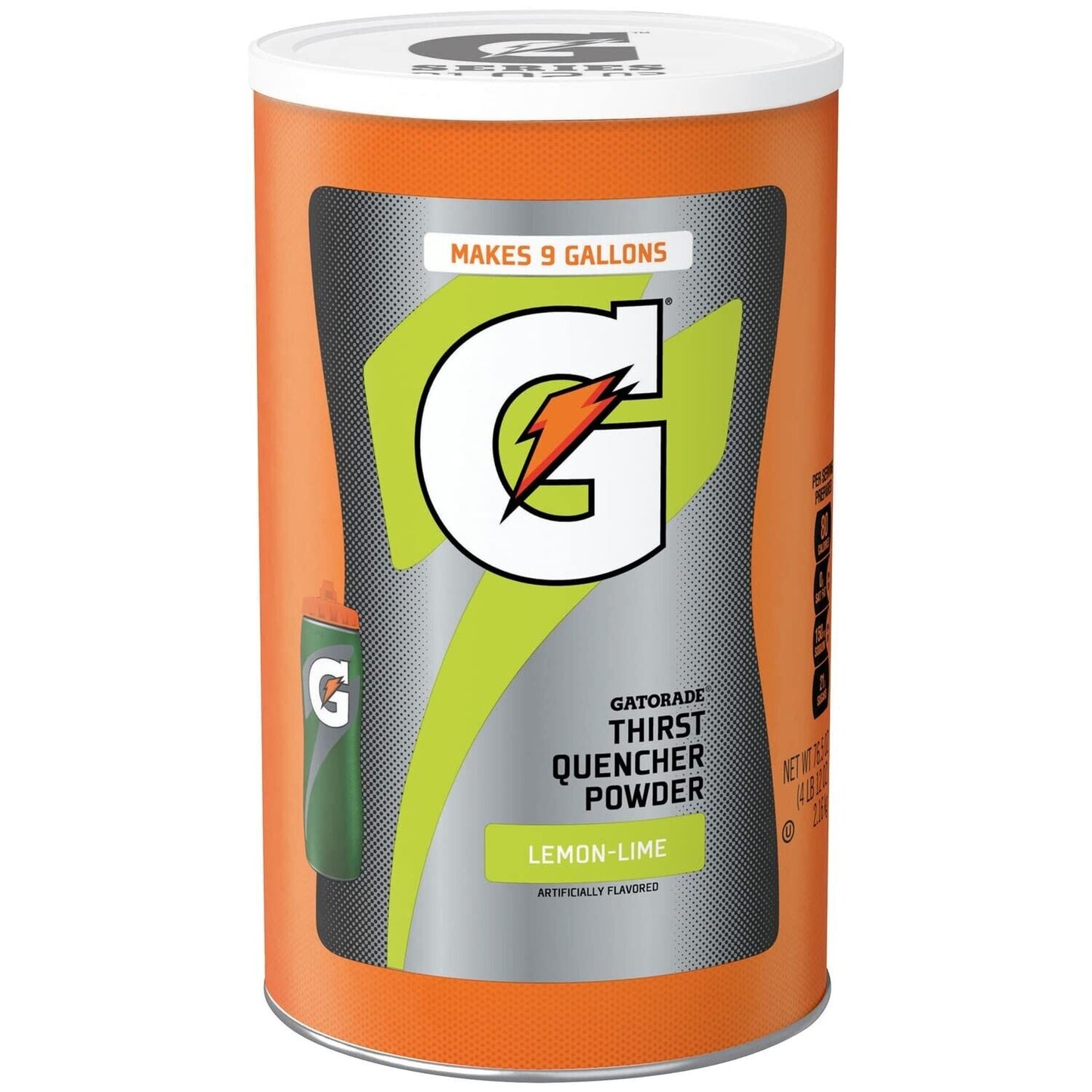 Gatorade Electrolyte Sports Powder Lemon Lime 95 Serves - 2.17kg (makes 34L)