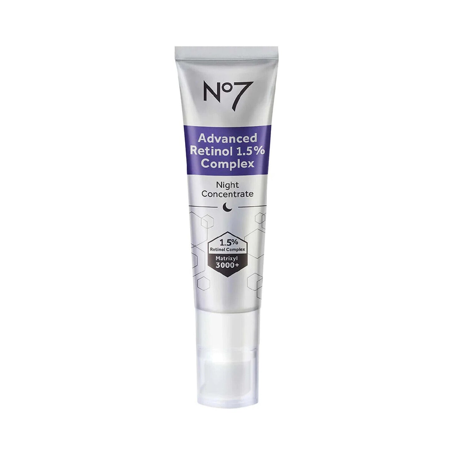 Boots No7 Advanced Retinol 1.5% Complex Night Concentrate Anti Aging Cream 30mL