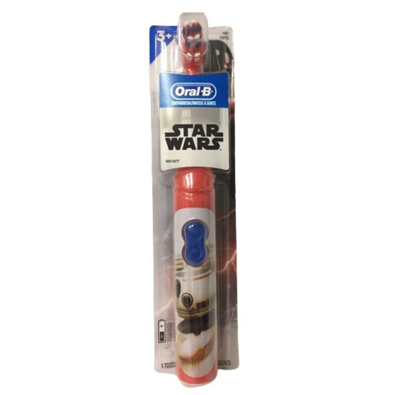Oral-B Kids - Battery Power Toothbrush - Soft 3+ Years - Star Wars BB8 BB-8