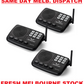 Hosmart Wireless Intercom System 1/2 Mile Long Range 7Channel Security 3 Station