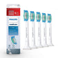 GENUINE Philips SONICARE C1 HX6015/03 Replacement Toothbrush Head WHITE - 5 PACK