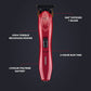 BabylissPRO FX3 Titanium Lithium High-Torque Hair Trimmer Babyliss PRO FXX3T RED