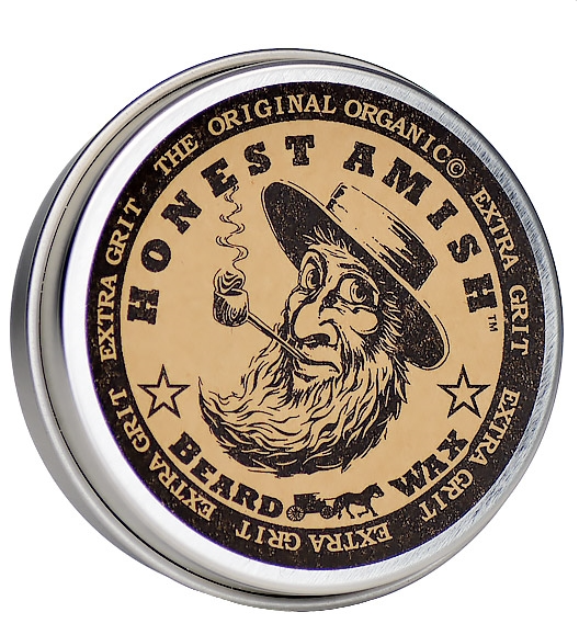 Honest Amish Beard Wax - Extra Grit 2oz 60mL Beard & Moustache Styling Products