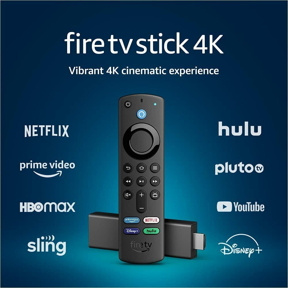 Latest Amazon Fire TV Stick 4K Ultra HD New Gen Alexa Voice Remote Media Player