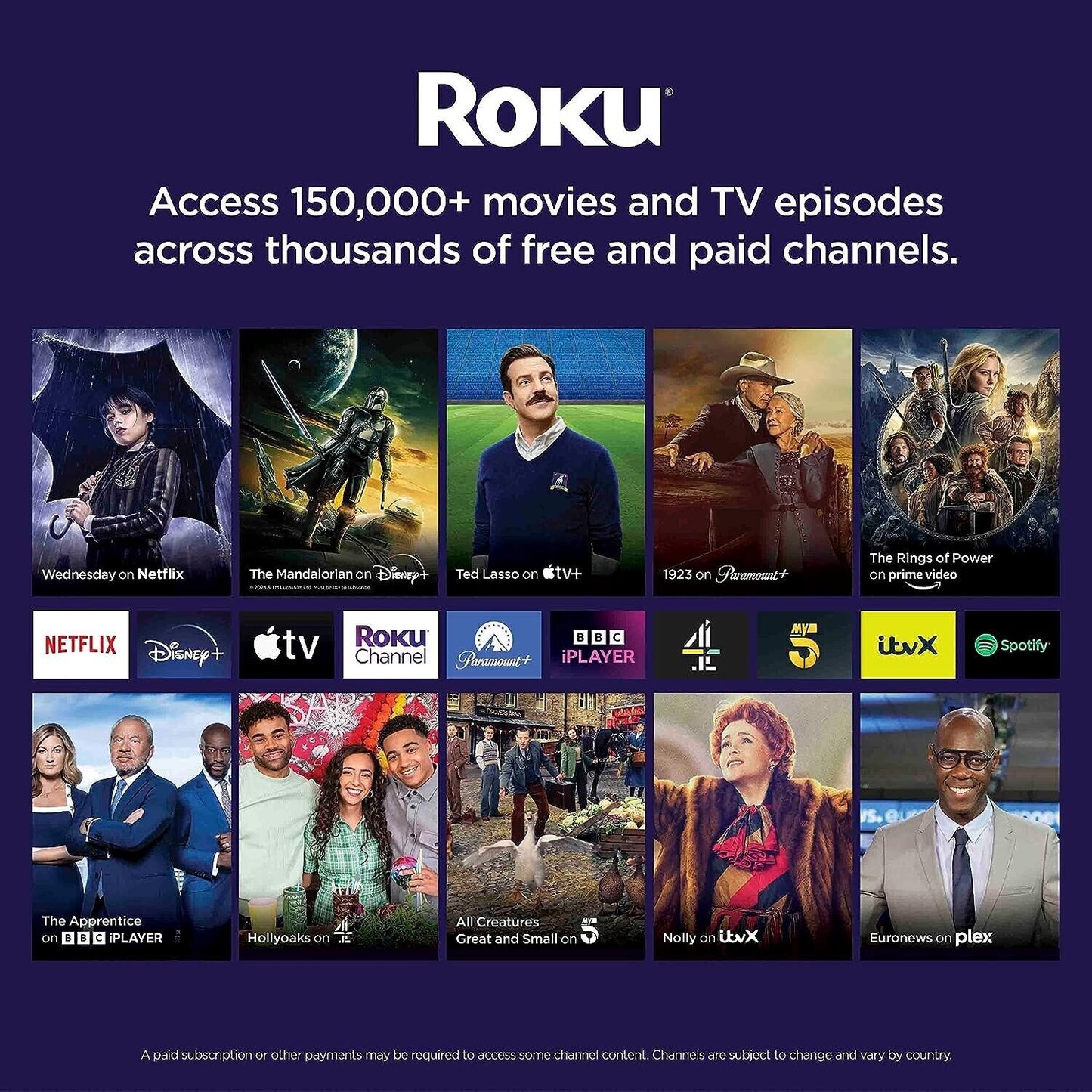 Roku Express 4K | HD | HDR Streaming for Netflix Plex Amazon Prime Video Disney+