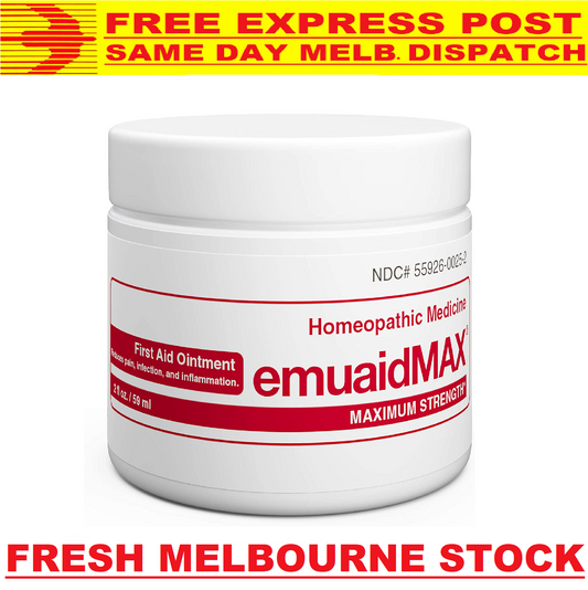 EMUAID MAX First Aid Anti-Fungal Natural Ointment 2oz/59mL - FREE EXPRESS POST