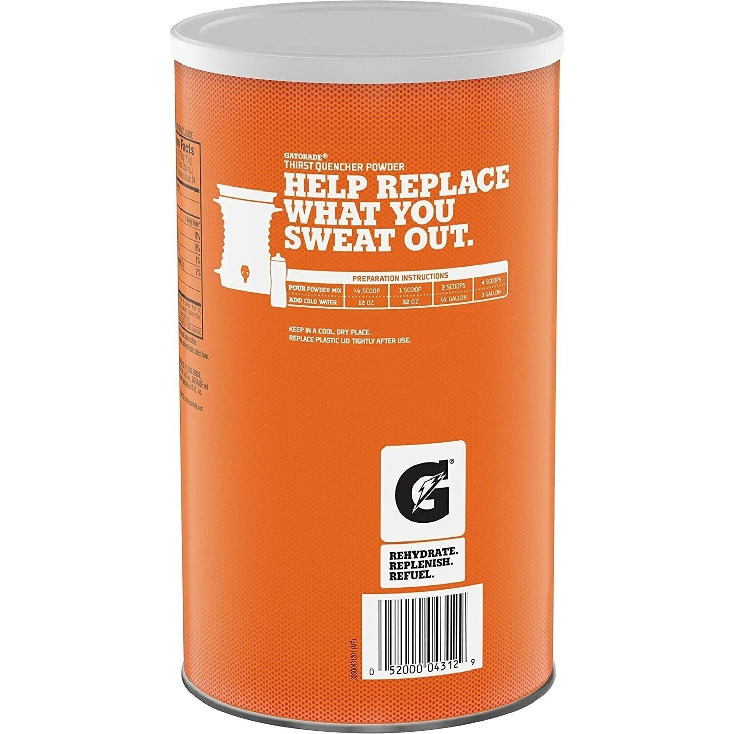 Gatorade Electrolyte Sports Powder Glacier Freeze 95 Serves - 2.17kg (makes 34L)