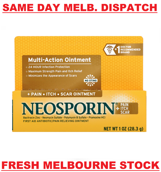 Neosporin Multi Action Ointment First Aid Pain Itch Scar Relief 1.0 oz (28.3 g)