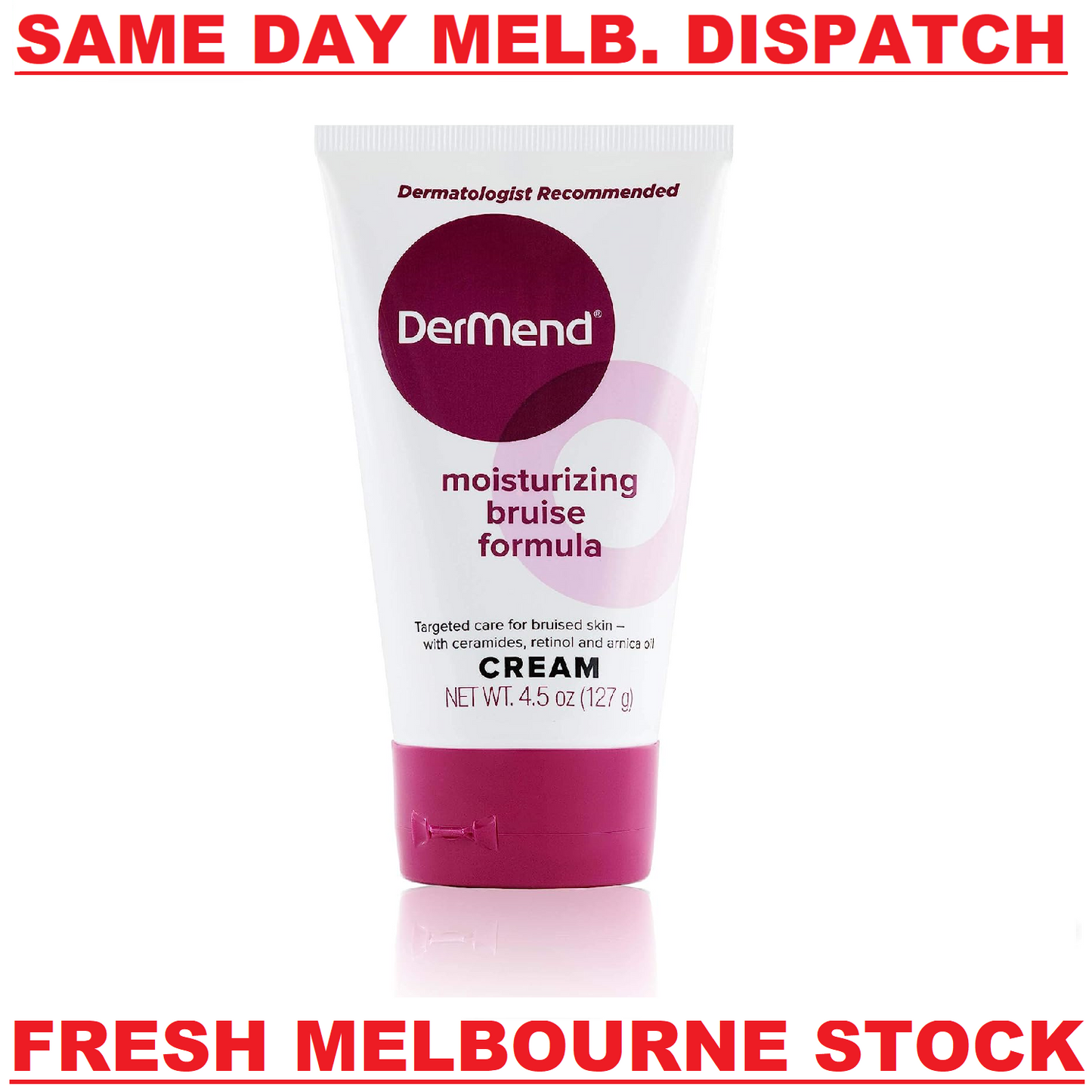 DerMend Moisturising Bruise Cream - Protect, Soothe and Heal Bruised Skin - 127g