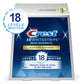 Crest 3D Whitestrips RADIANT EXPRESS 1HR LEVEL 18 Teeth Whitening Kit 28 Strips