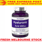 Horbaach Hyaluronic Acid 200mg 150 Cap DOUBLE STRENGTH ANTI-AGING - FREE EXPRESS