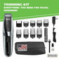 Wahl 2-in-1 Vacuum Trimmer Lithium Ion Beard Shaver Waterproof Rechargeable 9870