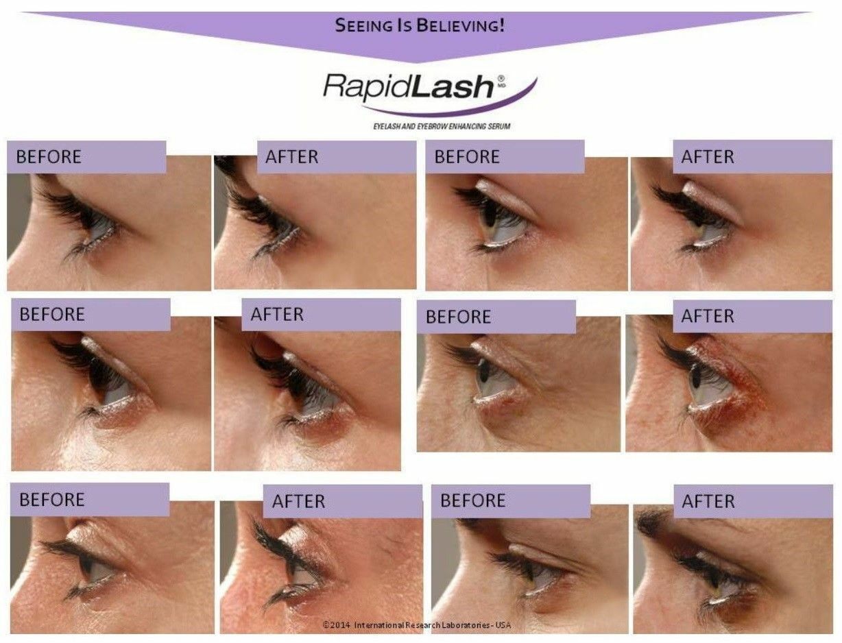 GENUINE RAPID LASH Rapidlash Fuller Lashes Hexatein 1 Complex Eyelash Serum 3mL