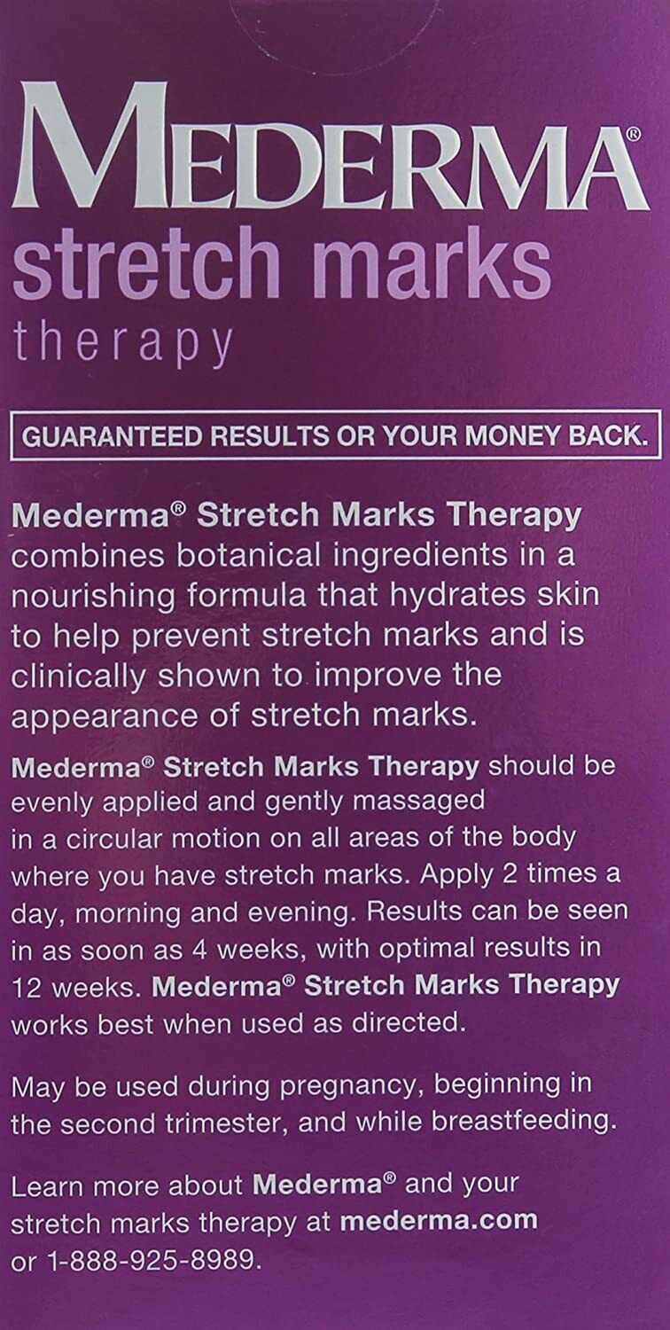MEDERMA STRETCH MARKS THERAPY CREAM 150G / 5.29OZ BRAND NEW & SEALED