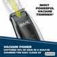 Wahl 2-in-1 Vacuum Trimmer Lithium Ion Beard Shaver Waterproof Rechargeable 9870
