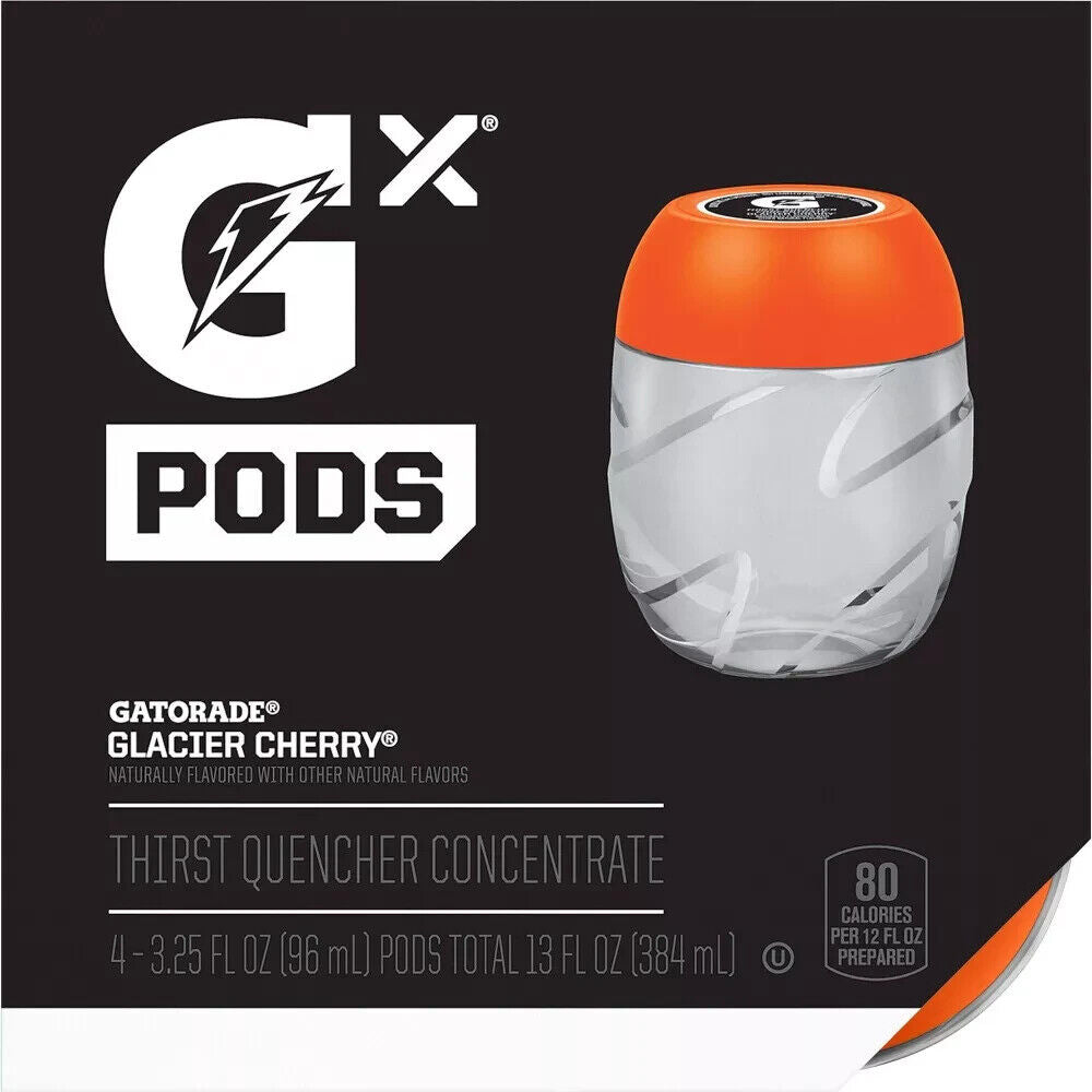 Gatorade GX Pods Electrolyte Concentrate - Variety Pack - 16 x 96mL (makes 14L)