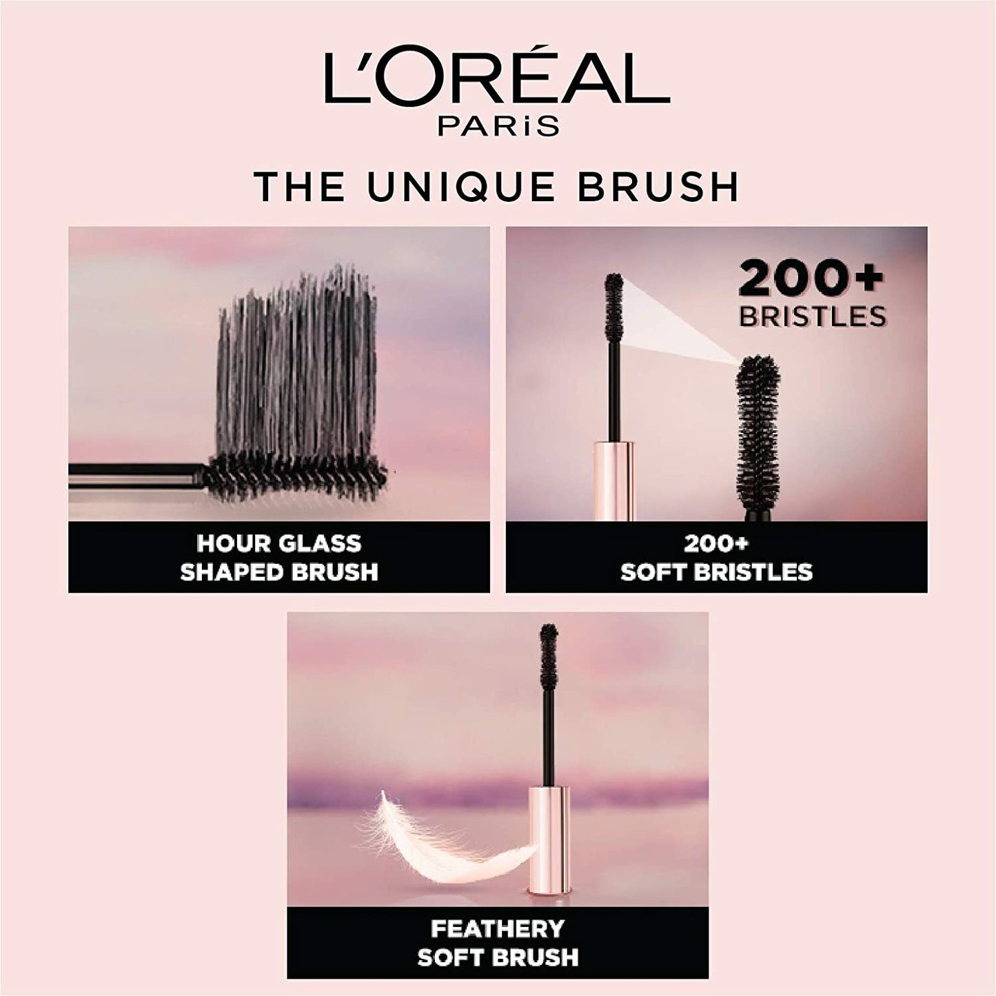 L'Oreal Voluminous Lash Paradise Mascara 7.6 mL - Waterproof Blackest Black #204